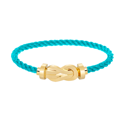 [Lumi Jewels]CHANCE LARGE 8 FIGURE BUCKLE NO DIAMOND BRACELET GOLD