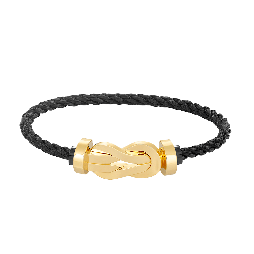 [Lumi Jewels]CHANCE LARGE 8 FIGURE BUCKLE NO DIAMOND BRACELET GOLD