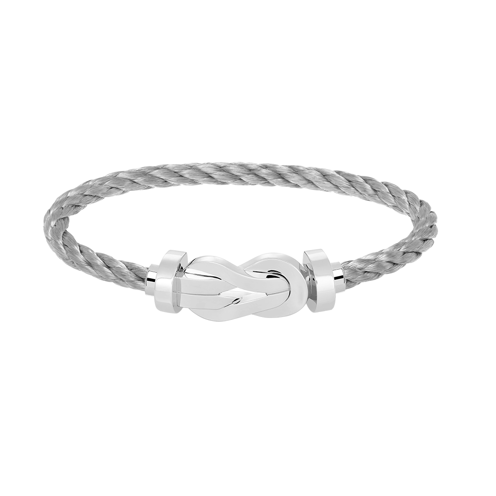 [Lumi Jewels]CHANCE LARGE 8 FIGURE BUCKLE NO DIAMOND BRACELET SILVER