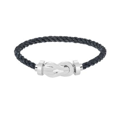 [Lumi Jewels]CHANCE LARGE 8 FIGURE BUCKLE NO DIAMOND BRACELET SILVER