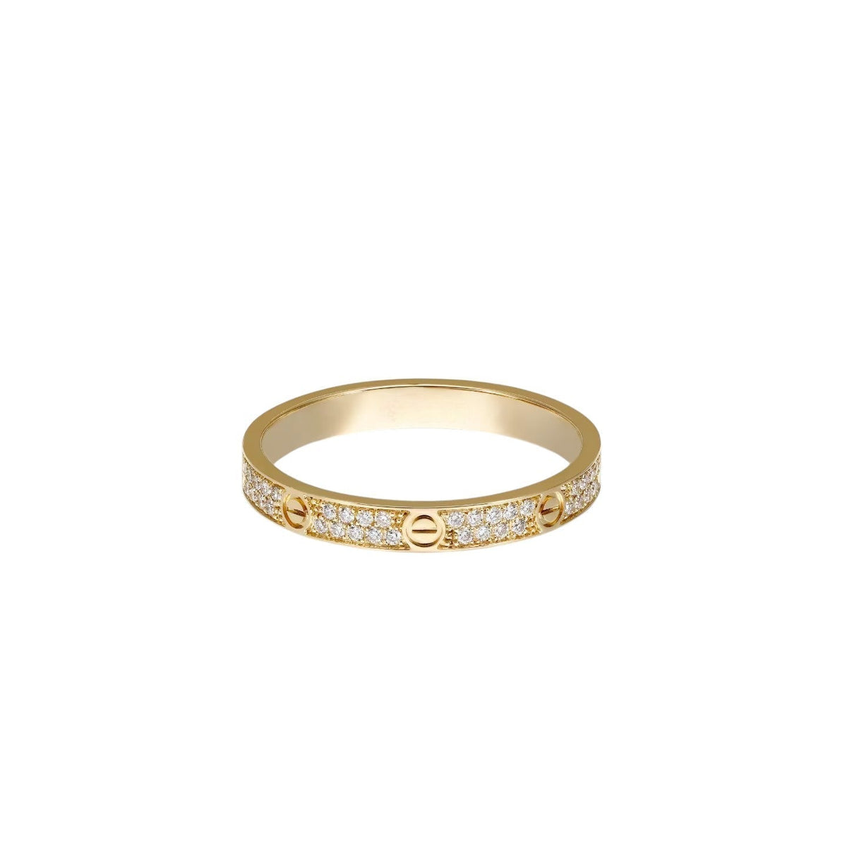 [Lumi Jewelry]LOVE RING 2.65MM DIAMOND