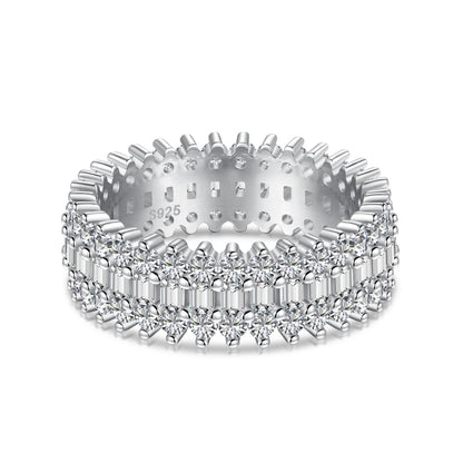 [Lumi Jewels]Ornate Colorful Radiant Cut Daily Ring