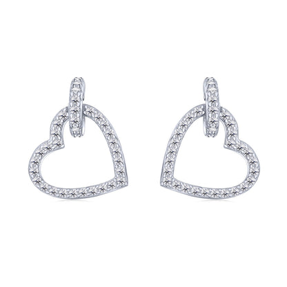 [Lumi Jewels]Dainty Heart Shape Earrings
