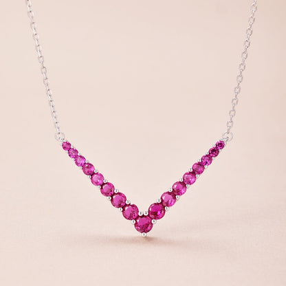 [Lumi Jewels]Ornate Round Cut Necklace