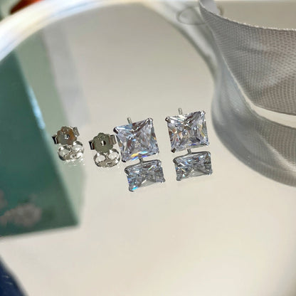 [Lumi Jewels]Ornate Square Shape Earrings