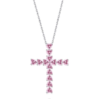 [Lumi Jewels]Radiant Cross Shape Necklace