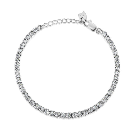 [Lumi Jewels]Sparkling Round Cut Daily Bracelet