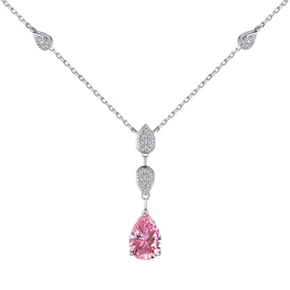 [Lumi Jewels]Dazzling Pear Cut Necklace