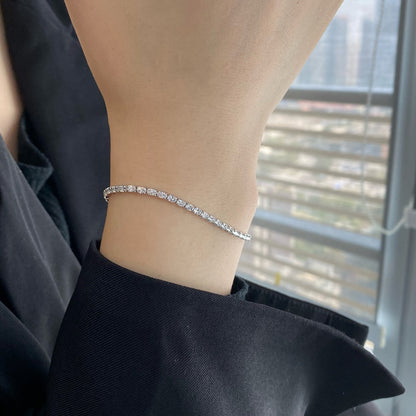 [Lumi Jewels]Elegant Emerald Cut Daily Bracelet