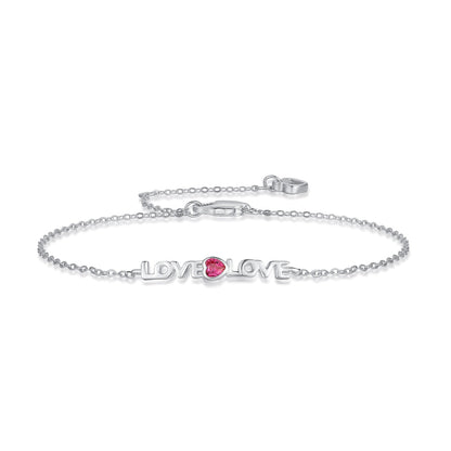 [Lumi Jewels]Romantic Heart Shape Lover Bracelet