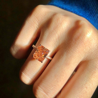 [Lumi Jewels]4.0 Carat Luxurious Engagement Ring