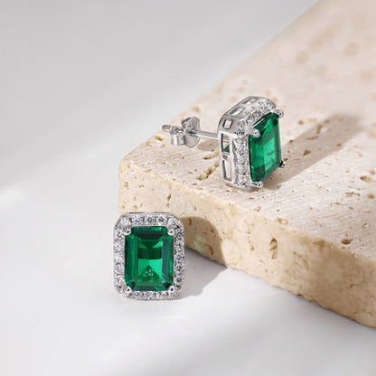 [Lumi Jewels]Luxurious Dainty Emerald Cut Banquet Earrings