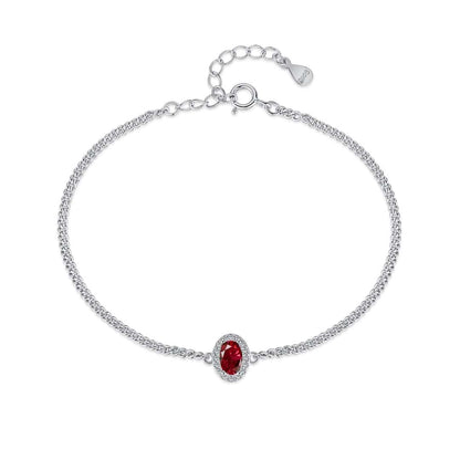 [Lumi Jewels]Exquisite Oval Shape Bracelet