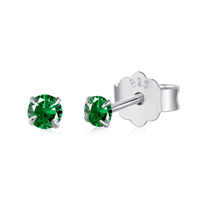 [Lumi Jewels]Delicate Solitaire Earrings