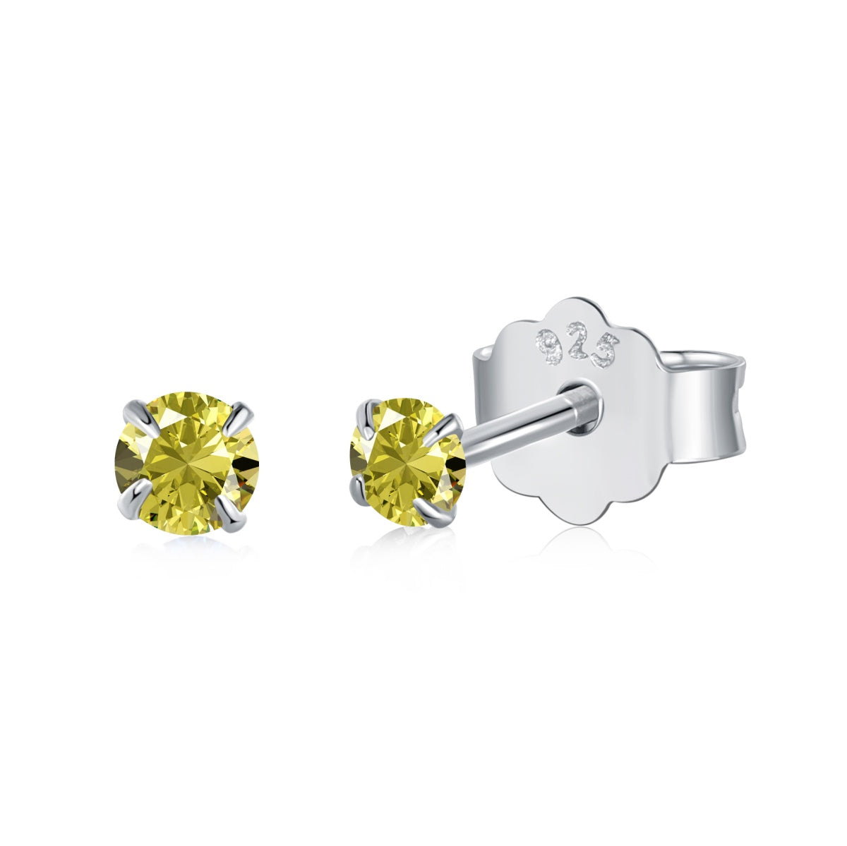 [Lumi Jewels]Delicate Solitaire Earrings