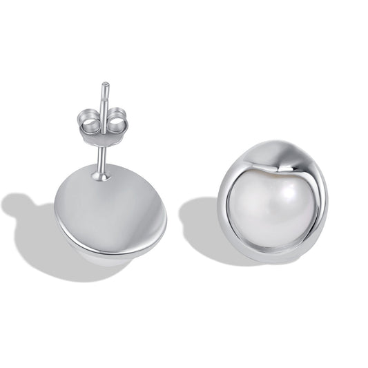 [Lumi Jewels]Dainty Bread Pearl Earrings