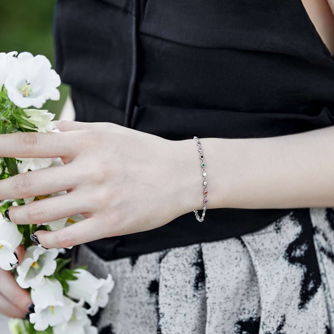 [Lumi Jewels]Colorful Bead Array Bracelet