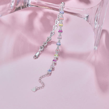 [Lumi Jewels]Radiant Water Drop Shape Daily Bracelet