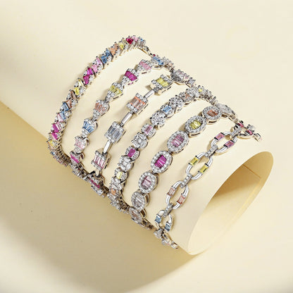 [Lumi Jewels]Dazzling Colorful Daily Bracelet