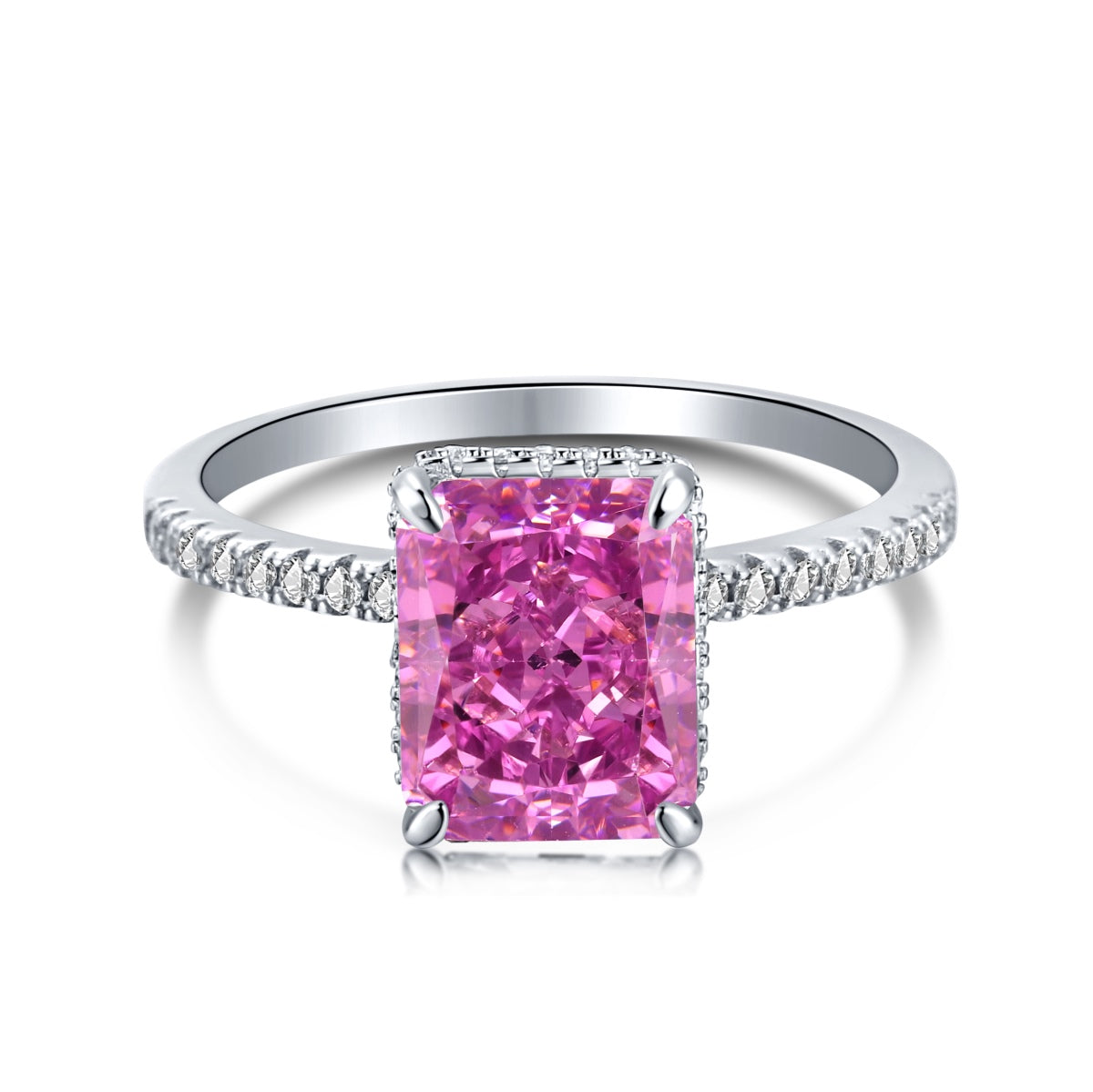 [Lumi Jewels]4.0 Carat Luxurious Engagement Ring