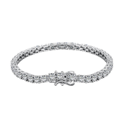 [Lumi Jewels]Luxurious Ornate Round Cut Tennis Bracelet