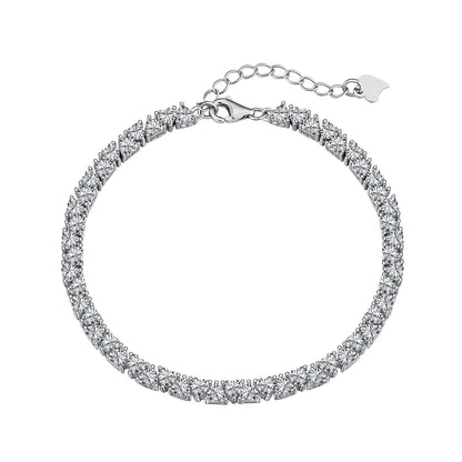 [Lumi Jewels]Dazzling Romantic Heart Shape Lover Bracelet
