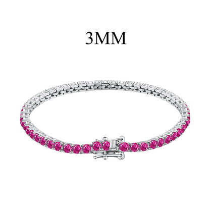[Lumi Jewels]Radiant Colorful Round Cut Party Bracelet
