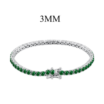 [Lumi Jewels]Radiant Colorful Round Cut Party Bracelet