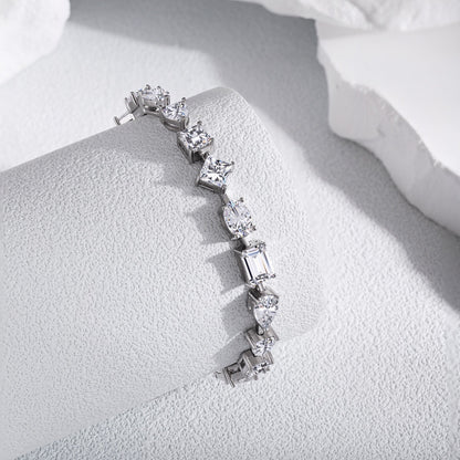 [Lumi Jewels]Unique Exquisite Multi Cut Daily Bracelet
