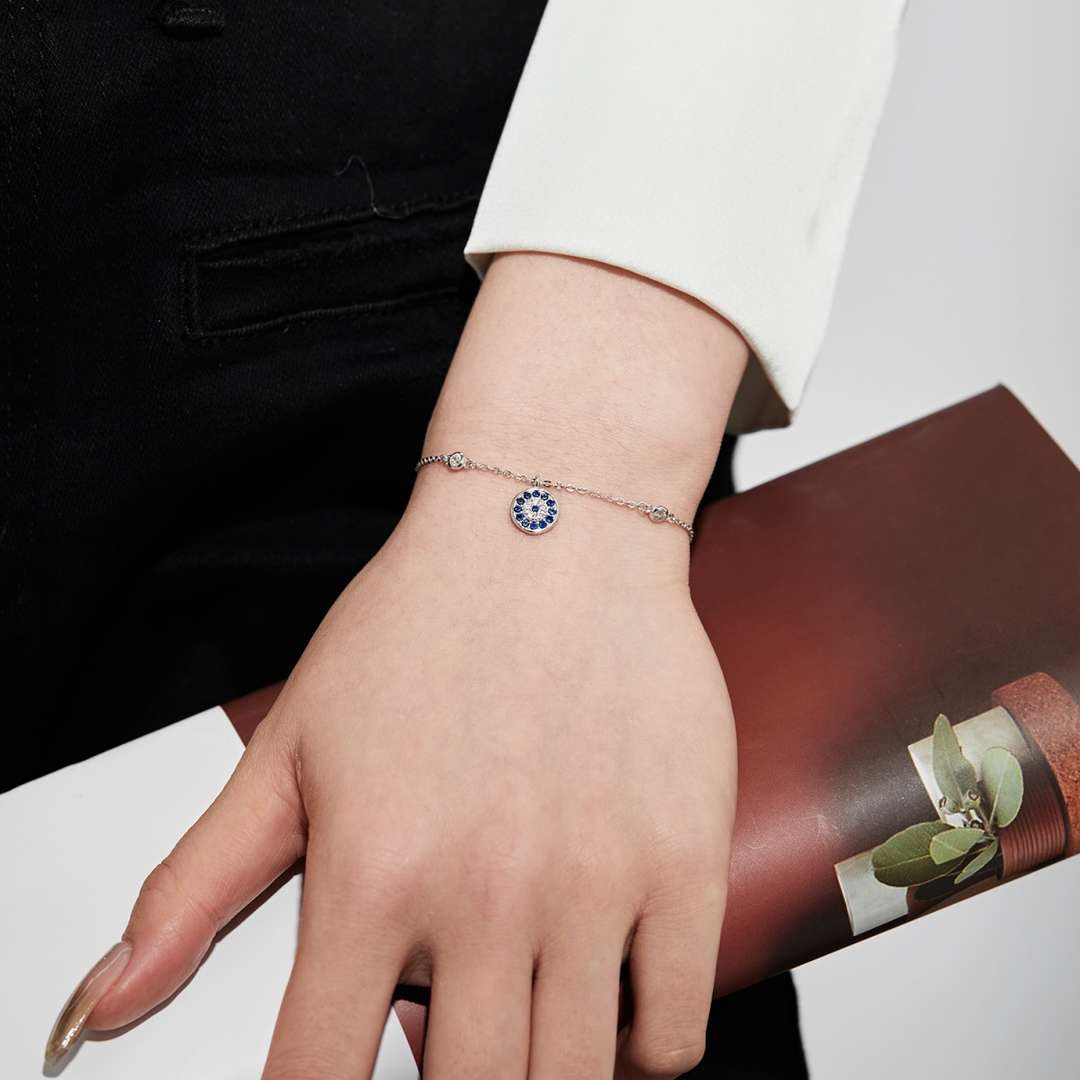 [Lumi Jewels]Devil's Eye Round Shape Bracelet