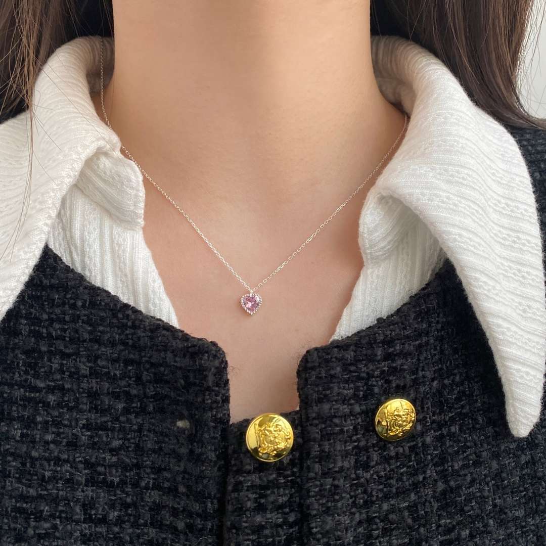 [Lumi Jewels]Ornate Heart Shape Necklace