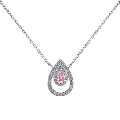 [Lumi Jewels]Sparkling Pear Cut Necklace