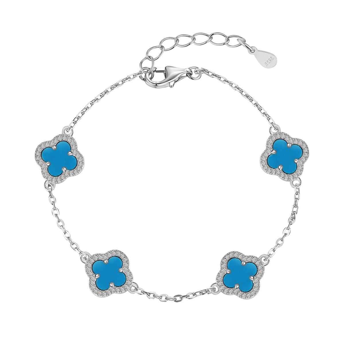[Lumi Jewels]Four-Leaf Clover Exquisite Bracelet