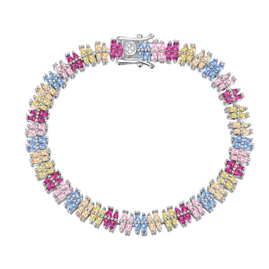 [Lumi Jewels]Sparkling Exquisite Multi Cut Party Bracelet