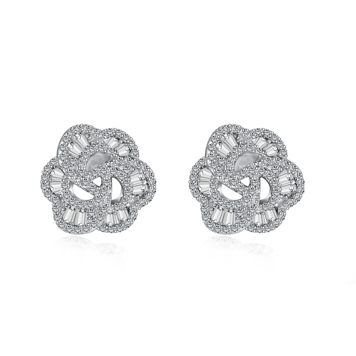 [Lumi Jewels]Exquisite Flower Shape Daily Earrings