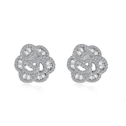 [Lumi Jewels]Exquisite Flower Shape Daily Earrings