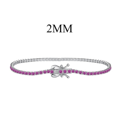 [Lumi Jewels]Radiant Colorful Round Cut Party Bracelet
