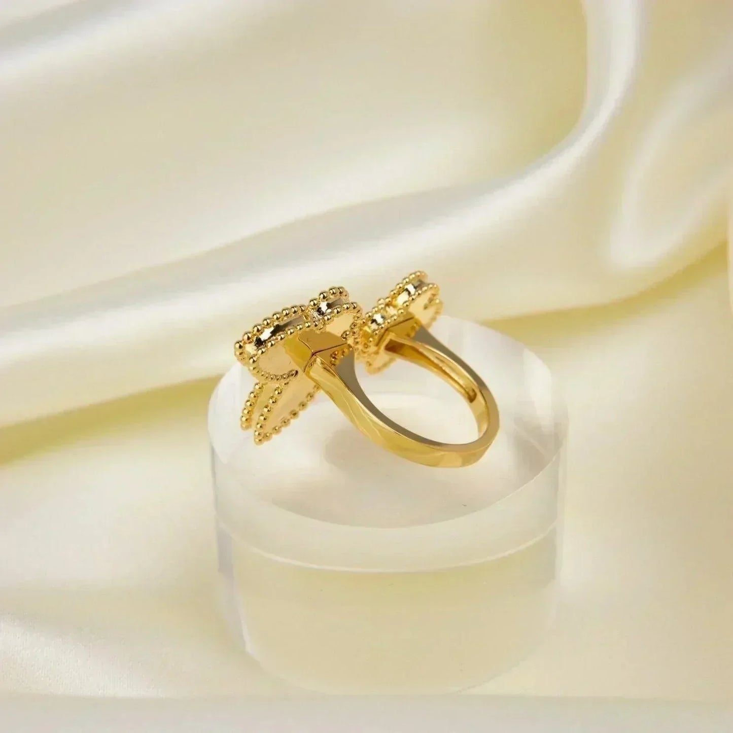 [Lumi Jewels]LUCKY BETWEEN THE FINGER RING