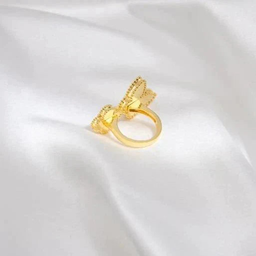 [Lumi Jewels]LUCKY BETWEEN THE FINGER RING