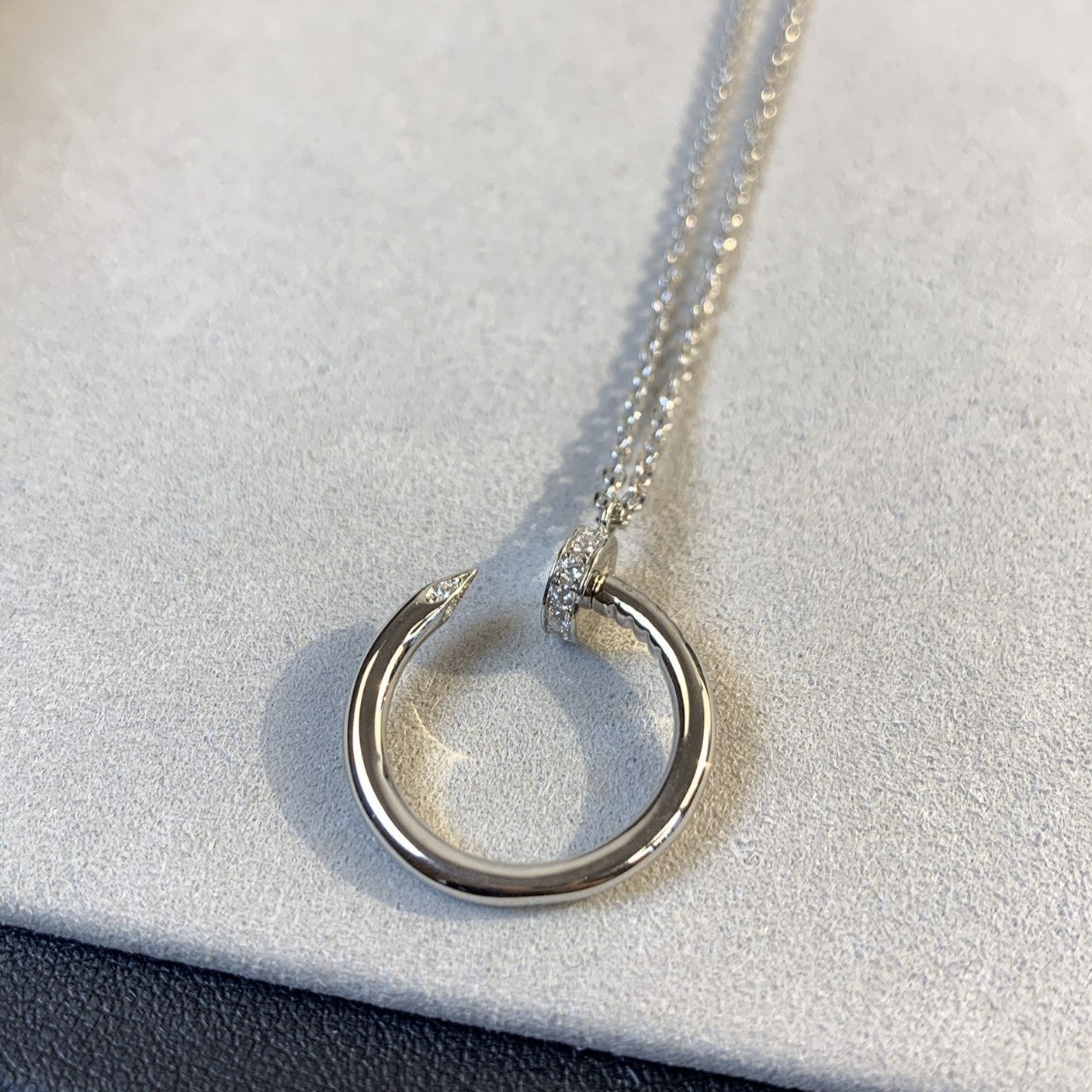 [Lumi Jewels]JUSTE NECKLACE SILVER