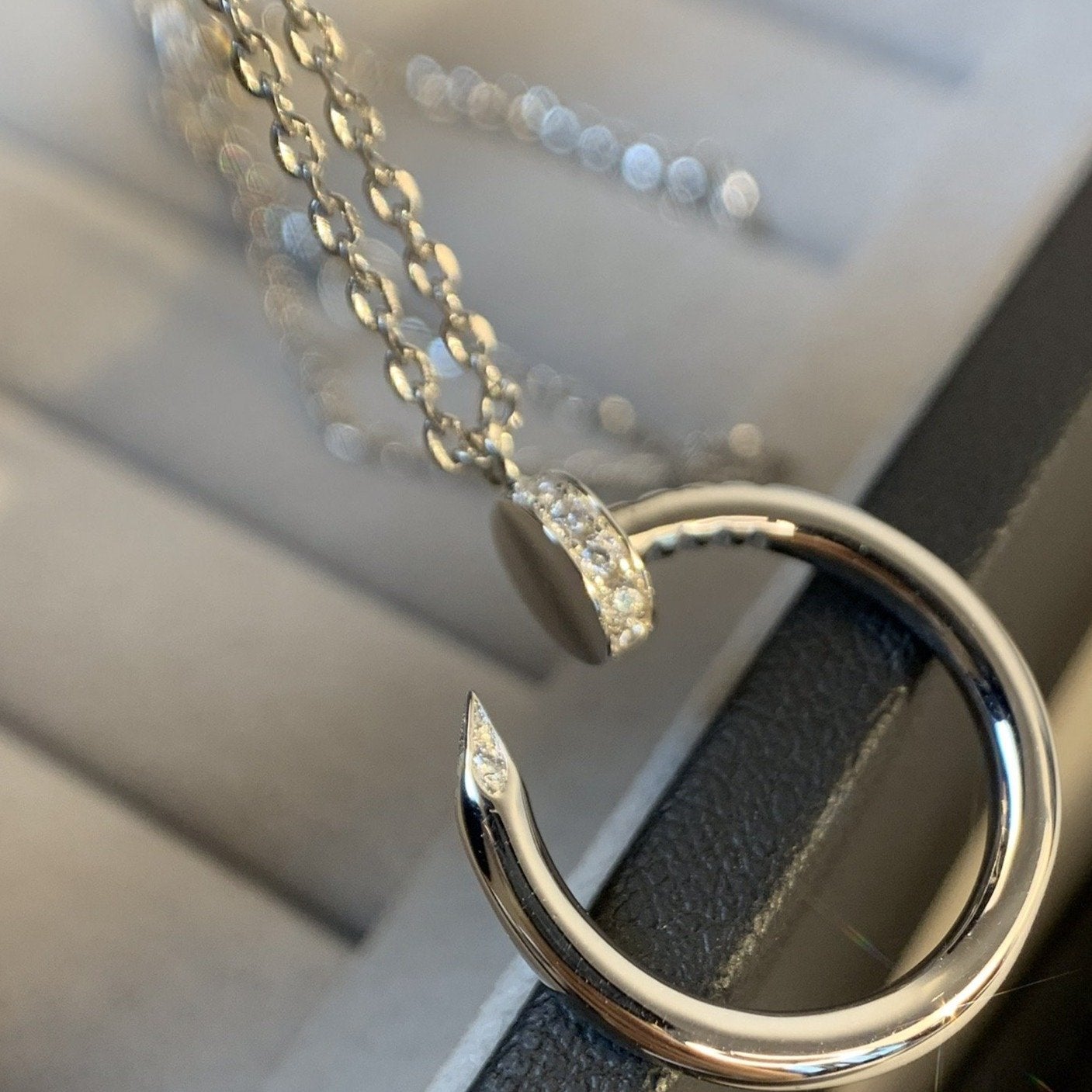 [Lumi Jewels]JUSTE NECKLACE SILVER