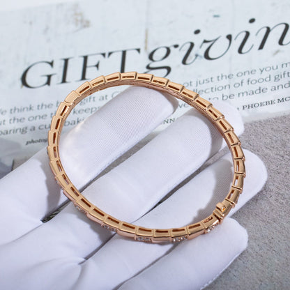 [Lumi Jewels]SERPENTI SMALL BRACELET PINK GOLD DIAMOND