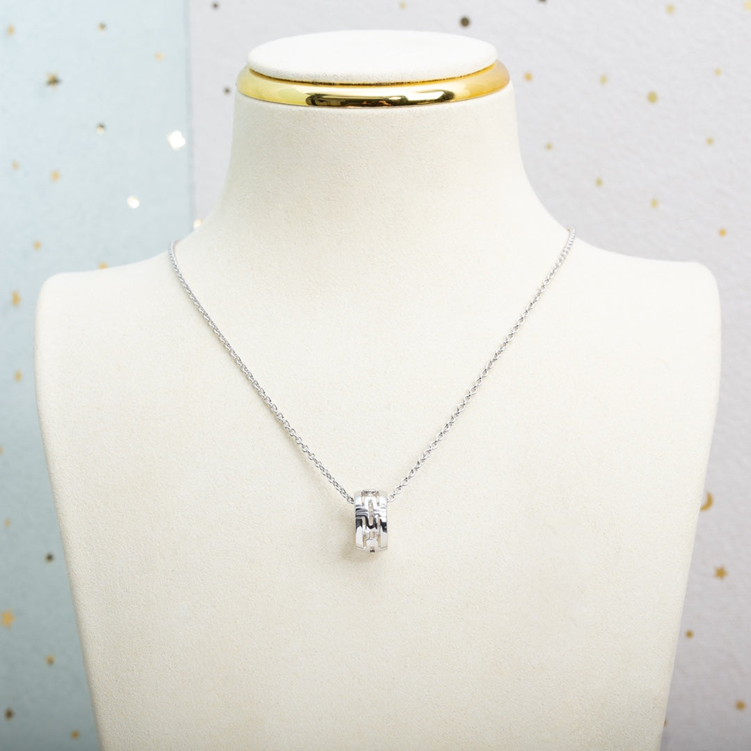 [Lumi Jewels]PARENTESI NECKLACE SILVER