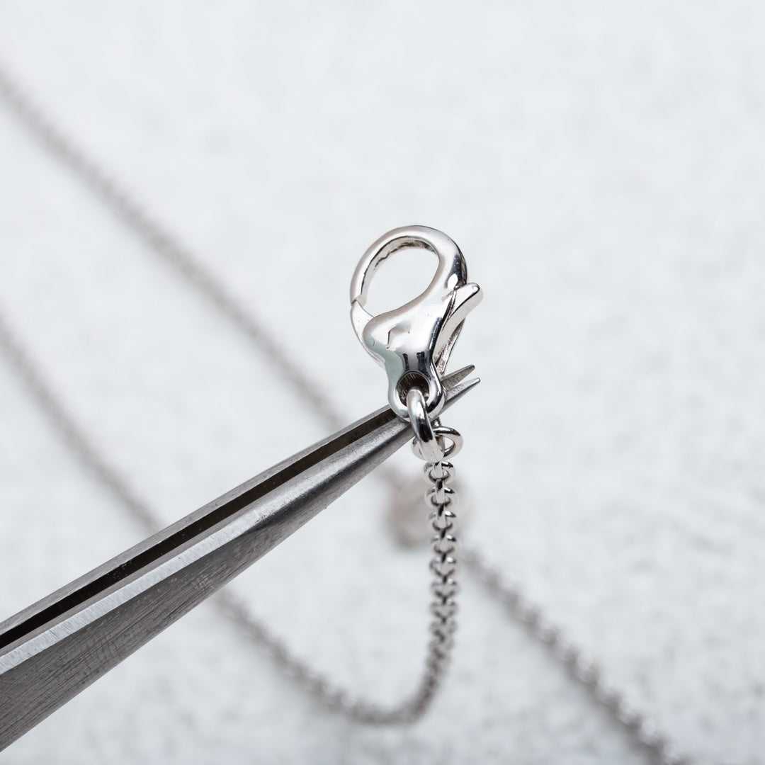 [Lumi Jewels]PARENTESI NECKLACE SILVER