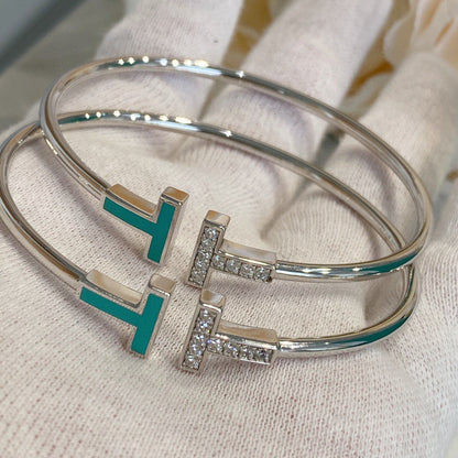 [Lumi Jewelry]T BRACELET 1.8MM TURQUOISE DIAMOND