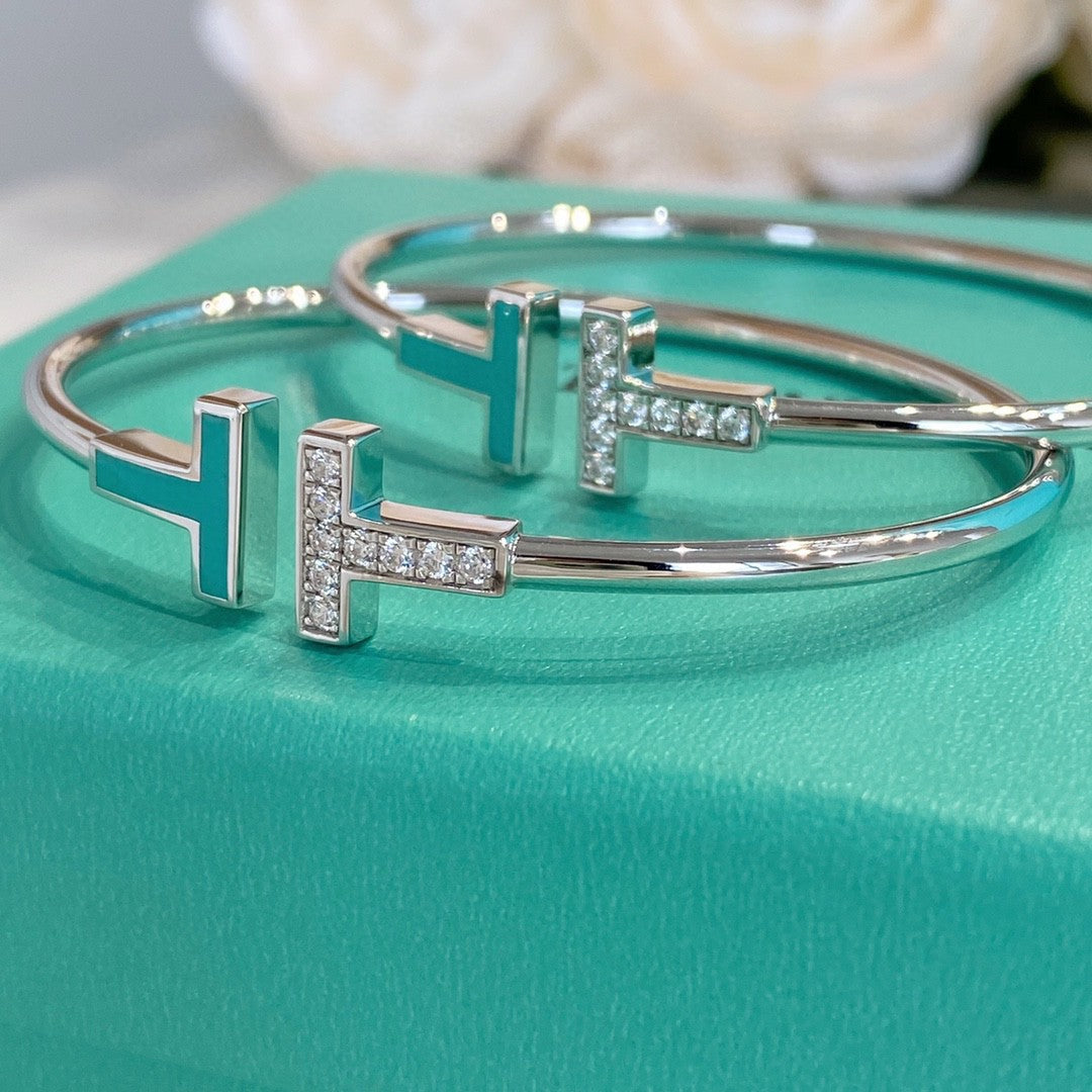 [Lumi Jewelry]T BRACELET 1.8MM TURQUOISE DIAMOND