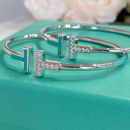 [Lumi Jewelry]T BRACELET 1.8MM TURQUOISE DIAMOND