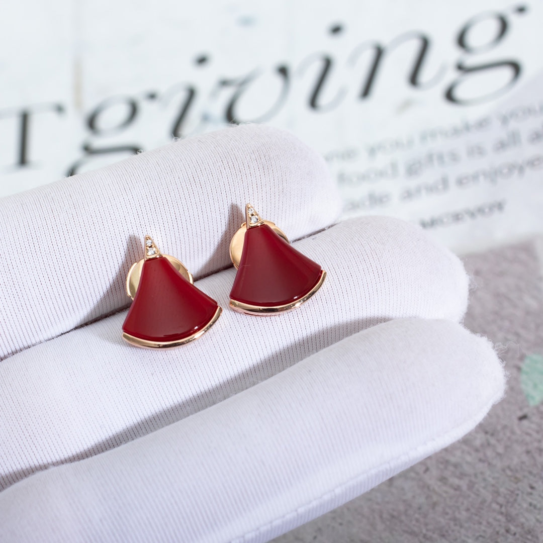 [Lumi Jewels]DIVAS DREAM EARRINGS PINK GOLD