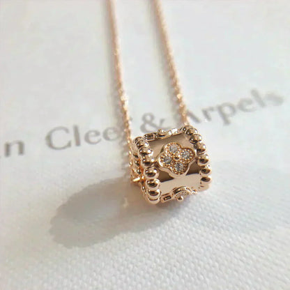 [Lumi Jewels]PERLEE PEDANT NECKLACE GOLD / ROSE GOLD