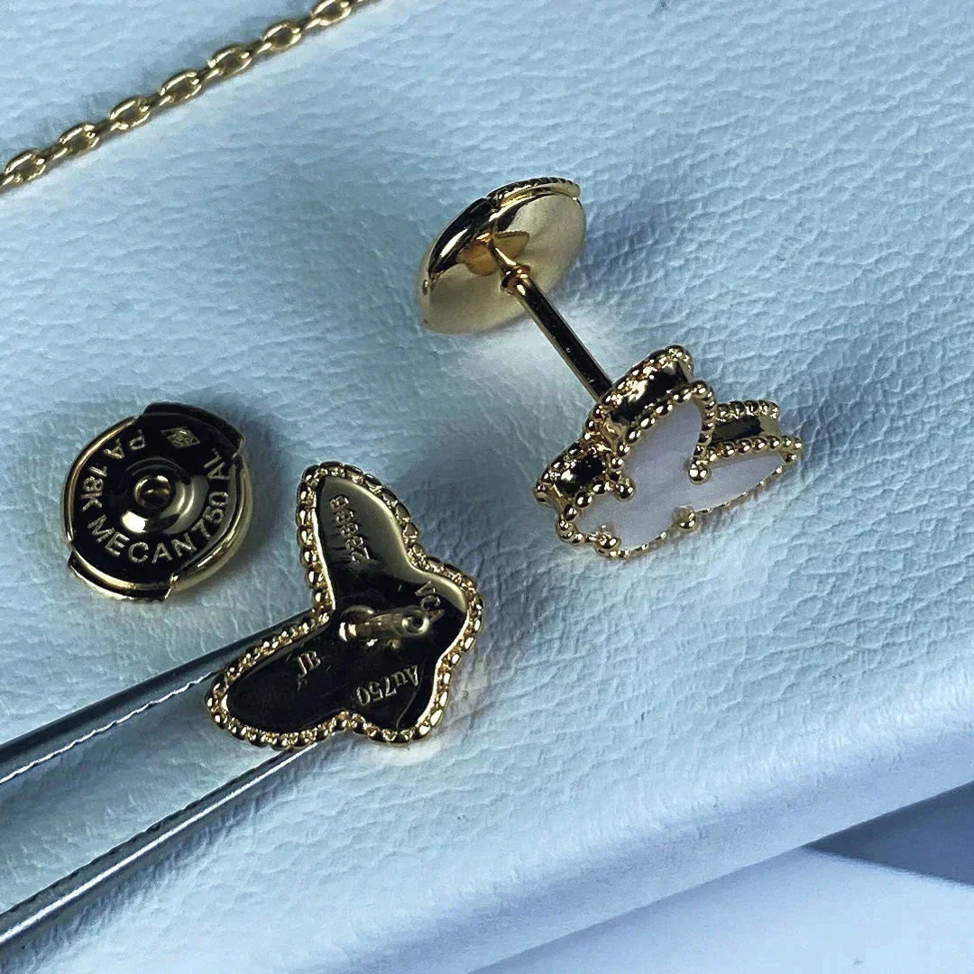 [Lumi Jewels]SWEET BUTTERFLY MOP EARSTUDS